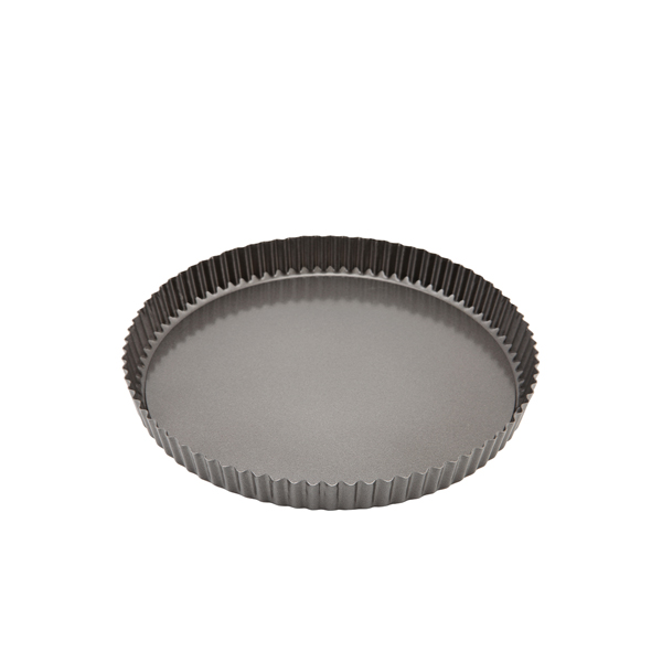 [BC-NFQT-CS29] Carbon Steel Non-Stick Fluted Quiche Tin 29cm