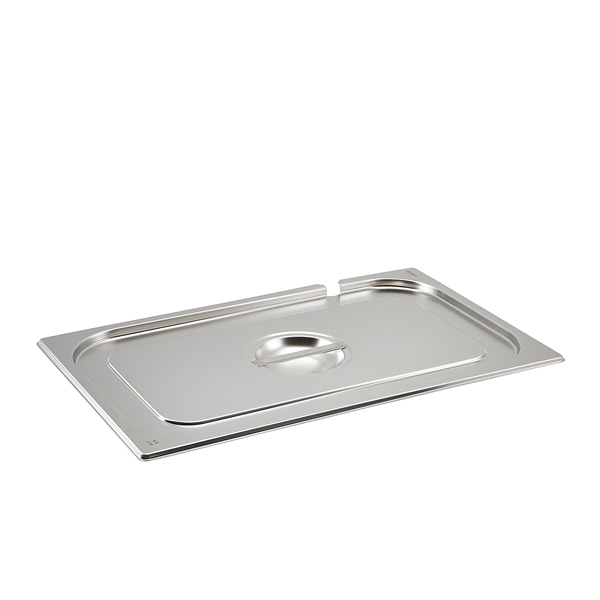 [BC-NGN11-NLID] St/St Gastronorm Pan Notched Lid 1/1