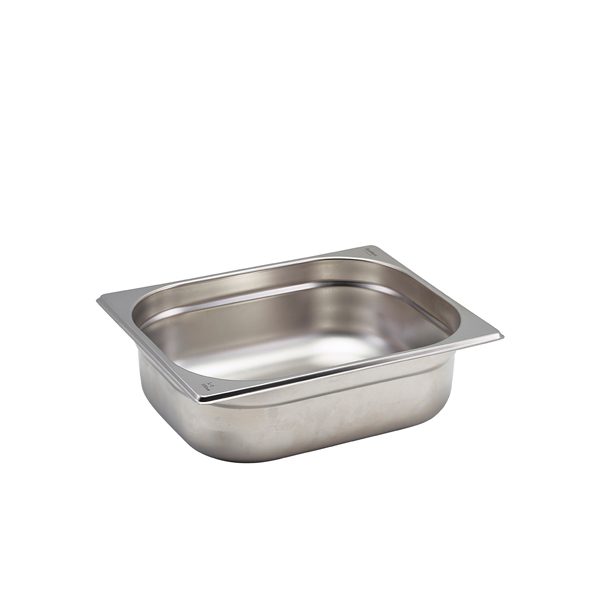 [BC-NGN12-100] St/St Gastronorm Pan 1/2 - 100mm Deep