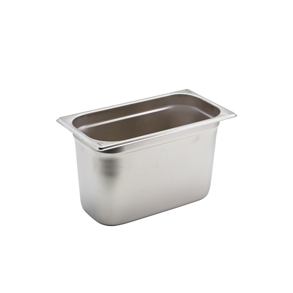 [BC-NGN13-200] St/St Gastronorm Pan 1/3 - 200mm Deep