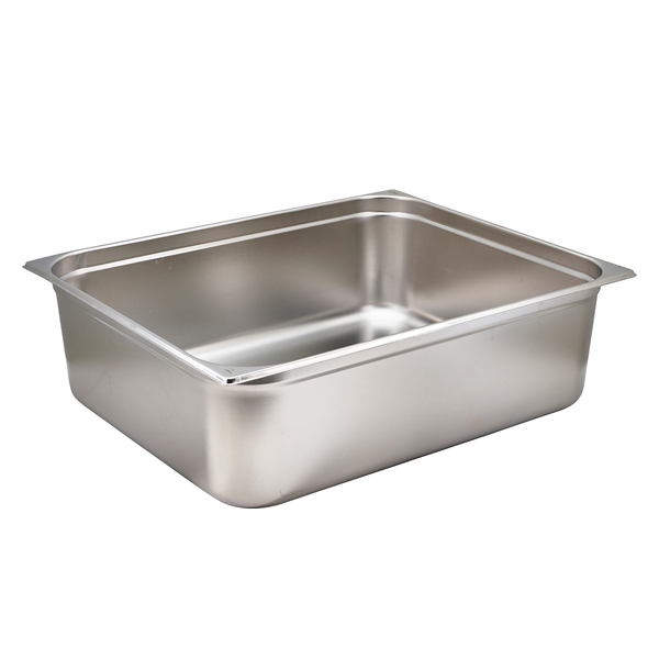 [BC-NGN21-200] St/St Gastronorm Pan 2/1 - 200mm Deep