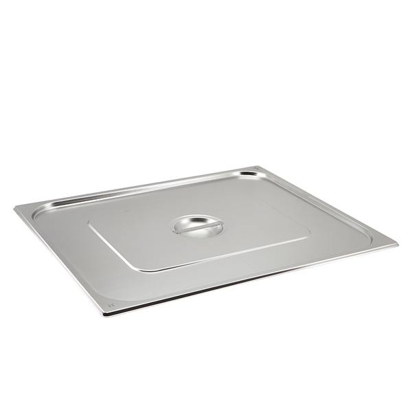 St/St Gastronorm Pan Lid 2/1