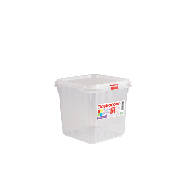 GenWare Clear Polypropylene Container GN1/6 150mm (Pack of 12)