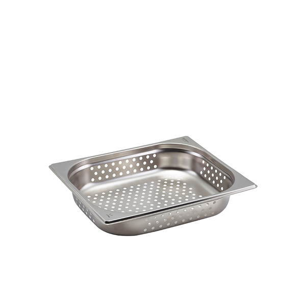 Perforated St/St Gastronorm Pan 1/2 - 65mm Deep