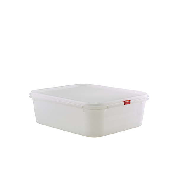 GenWare Polypropylene Container GN 1/2 100mm (Pack of 6)