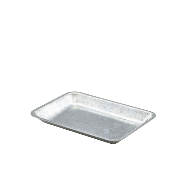 [BC-NGST2014] Galvanised Steel Tray 20x14x2cm (Pack of 24)