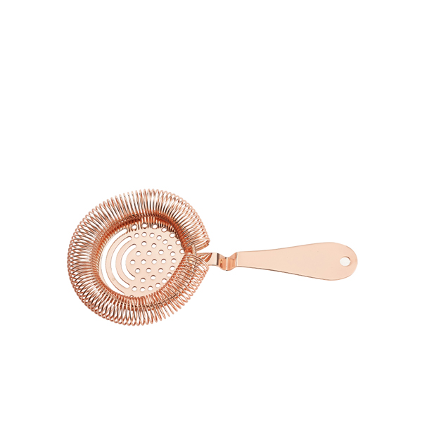 Copper Sprung Premium Julep Strainer