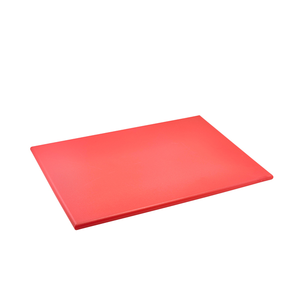 GenWare Red High Density Chopping Board 18 x 24 x 0.75"