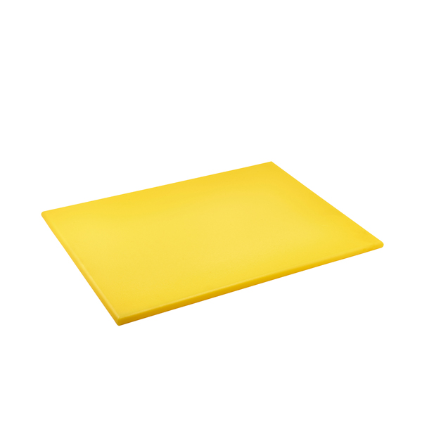 GenWare Yellow High Density Chopping Board 18 x 24 x 0.75"