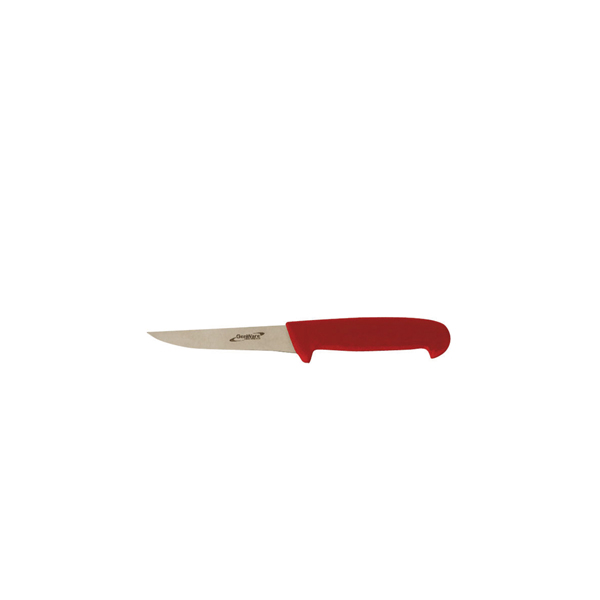 [BC-NK-BN5R] Genware 5" Rigid Boning Knife Red