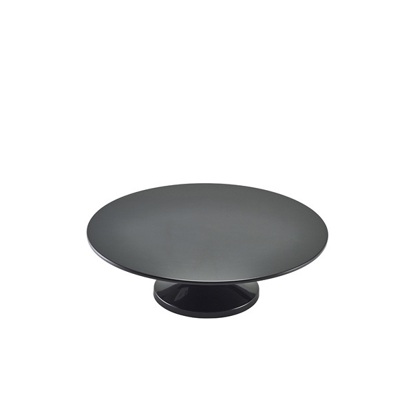 GenWare Melamine Black Cake Stand 33cm/ 13"