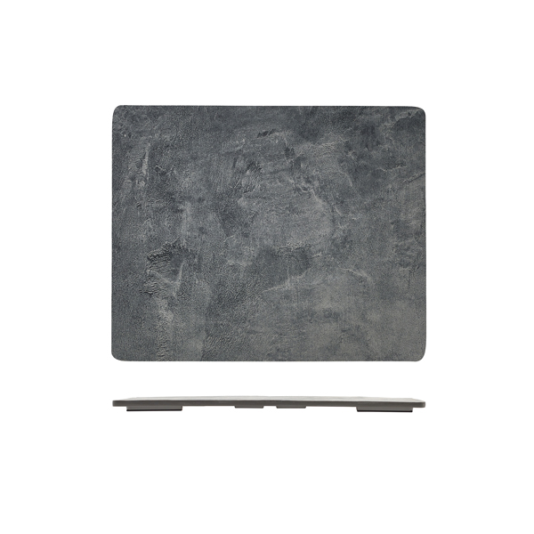 GenWare Melamine Concrete Effect Platter GN 1/2
