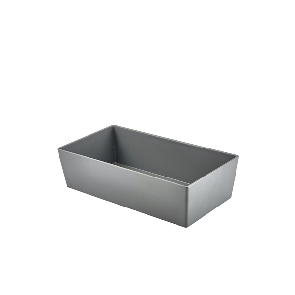 [BC-NMELBB13MG] GenWare Melamine Matt Grey Buffet Box GN 1/3