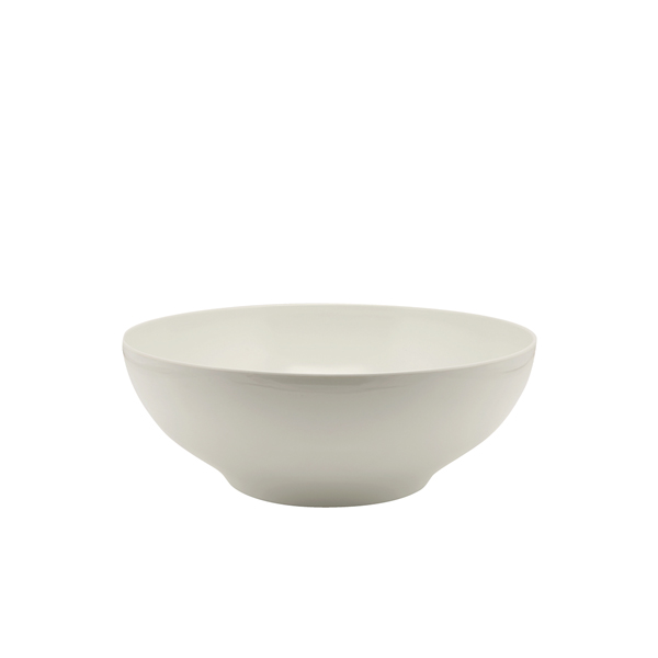 [BC-NMELRB-35] GenWare Melamine White Round Buffet Bowl 35.5cm