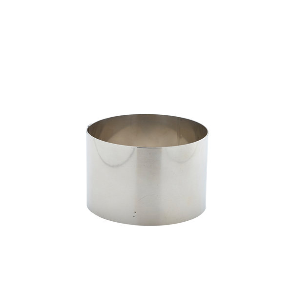 [BC-NMR96] Stainless Steel Mousse Ring 9x6cm (Pack of 12)