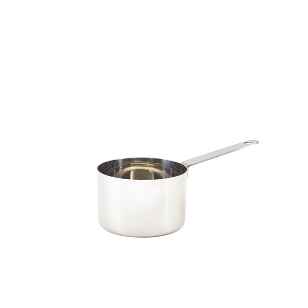 Mini Stainless Steel Saucepan 9 x 6.3cm (Pack of 6)