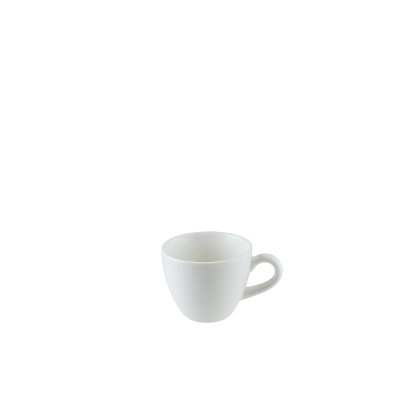 [BC-NMT-RIT02KF] Matt White Rita Coffee Cup 8cl (Pack of 6)