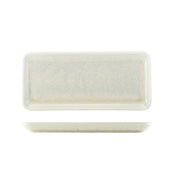 [BC-NNR-PPL30] Terra Porcelain Pearl Narrow Rectangular Platter 31 x 14cm (Pack of 6)