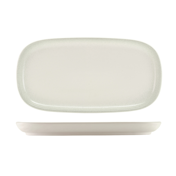 Sereno Porcelain Cirrus Rectangular Platter 35 x 18cm (Pack of 3)