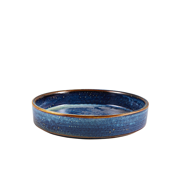 [BC-NPB-PBL21] Terra Porcelain Aqua Blue Presentation Bowl 20.5cm (Pack of 6)