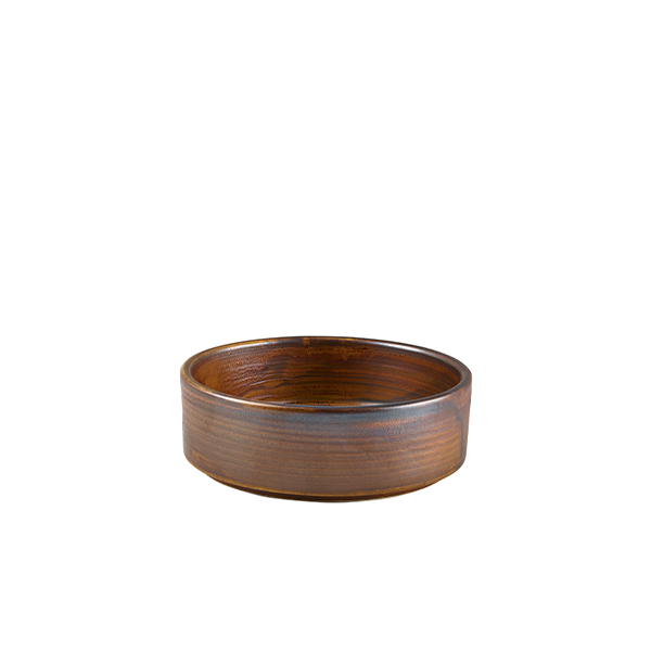 [BC-NPB-PRC13] Terra Porcelain Rustic Copper Presentation Bowl 13cm (Pack of 6)