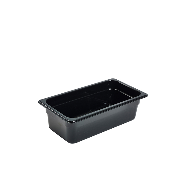 [BC-NPCB13-100] 1/3 -Polycarbonate GN Pan 100mm Black