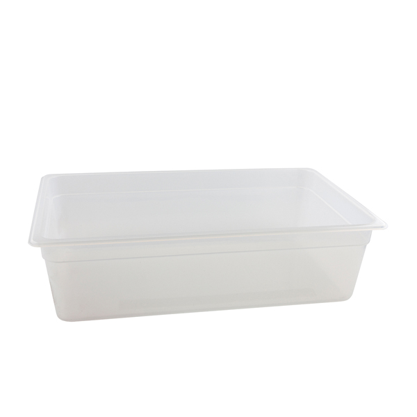 1/1 -Polypropylene GN Pan 150mm Clear (Pack of 6)