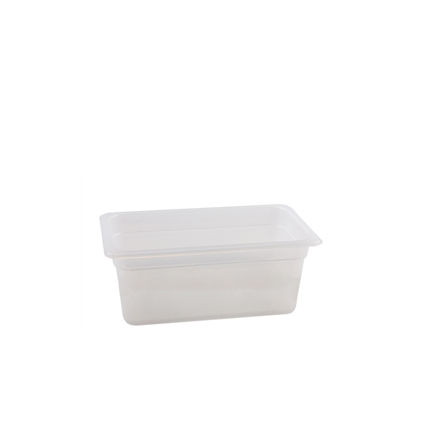 1/4 -Polypropylene GN Pan 150mm Clear (Pack of 6)
