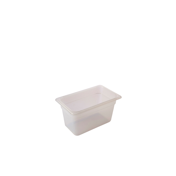 1/6 -Polypropylene GN Pan 150mm Clear (Pack of 6)