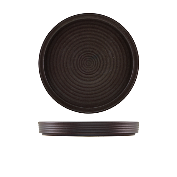 [BC-NPR-AN21] Antigo Stoneware Presentation Plate 21cm (Pack of 6)
