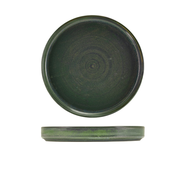 Terra Porcelain Aqua Green Presentation Plate 20.5cm (Pack of 6)