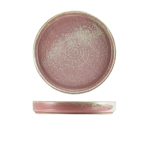 [BC-NPR-PRS21] Terra Porcelain Rose Presentation Plate 20.5cm (Pack of 6)