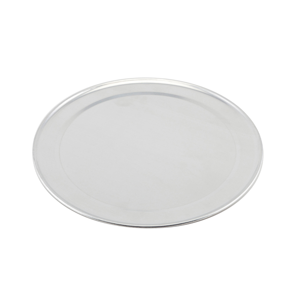Genware Alum. Flat Wide Rim Pizza Pan 14"