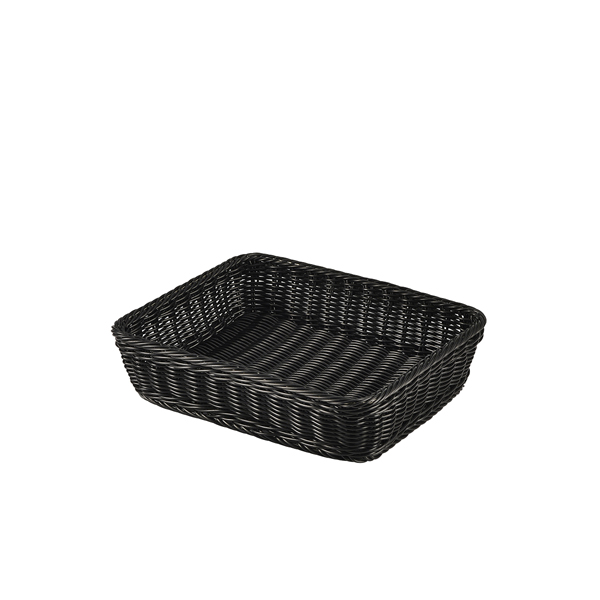 [BC-NPWB-12BK] Polywicker Display Basket GN 1/2 Black