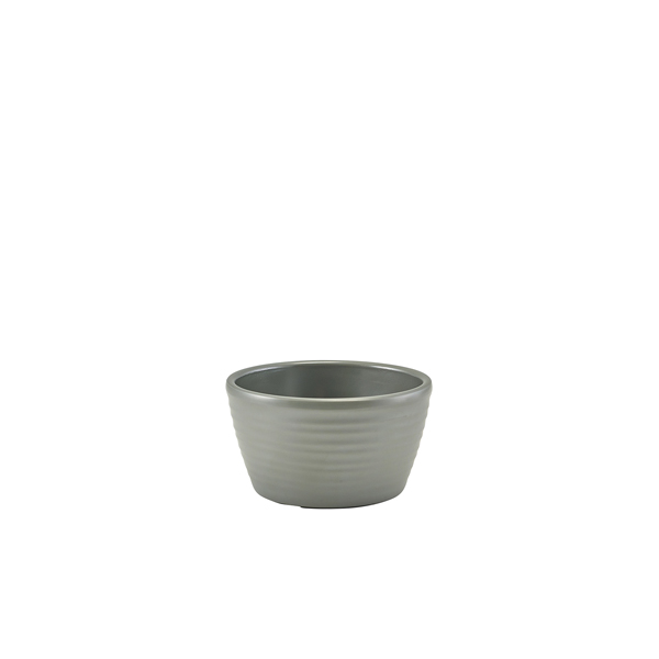 GenWare Melamine Matt Grey Ripple Ramekin 56ml/ 2oz (Pack of 24)