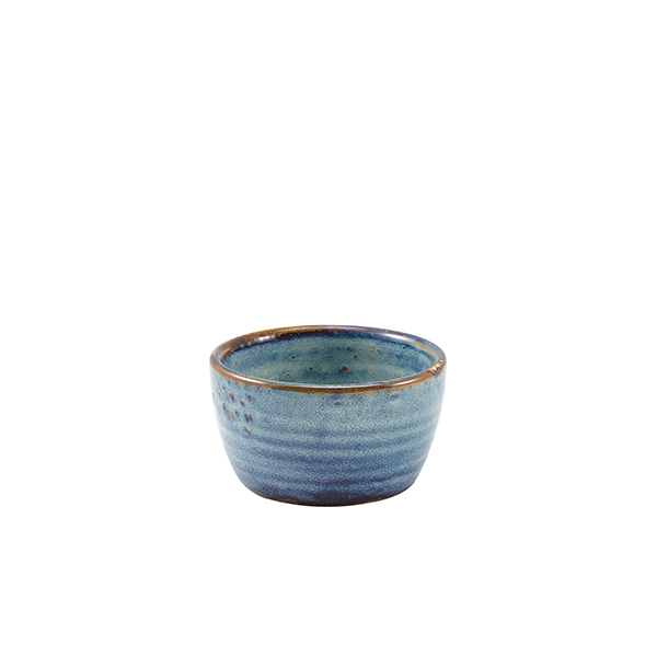Terra Porcelain Aqua Blue Ramekin 13cl/ 4.5oz (Pack of 12)
