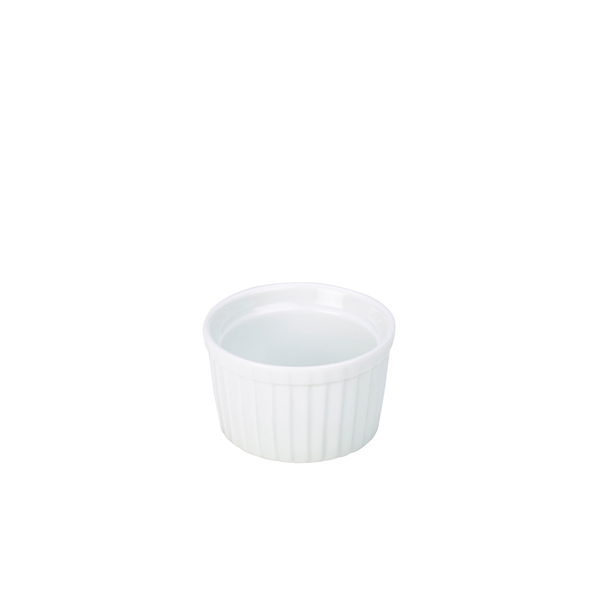 [BC-NRAM9-W] 9cm Stacking Ramekin - White (Pack of 12)