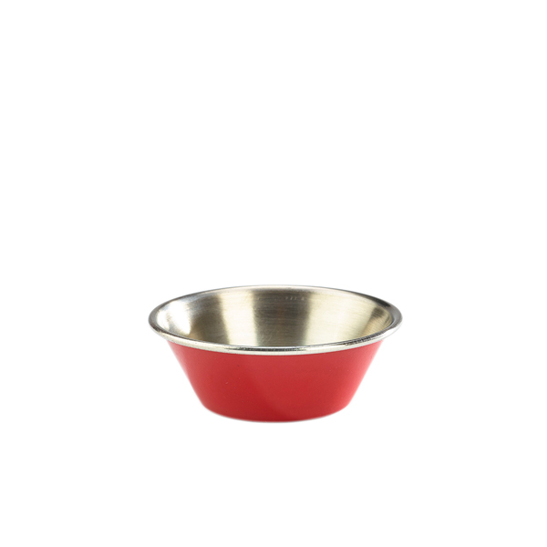 GenWare Red Stainless Steel Ramekin 43ml/ 1.5oz (Pack of 24)