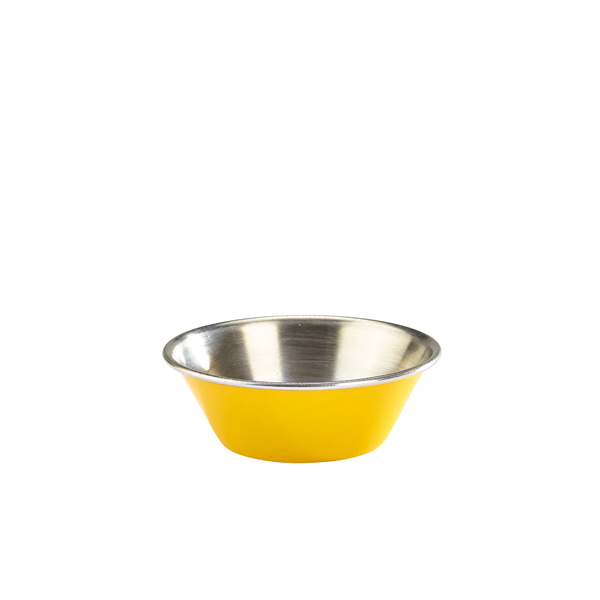 GenWare Yellow Stainless Steel Ramekin 43ml/ 1.5oz (Pack of 24)
