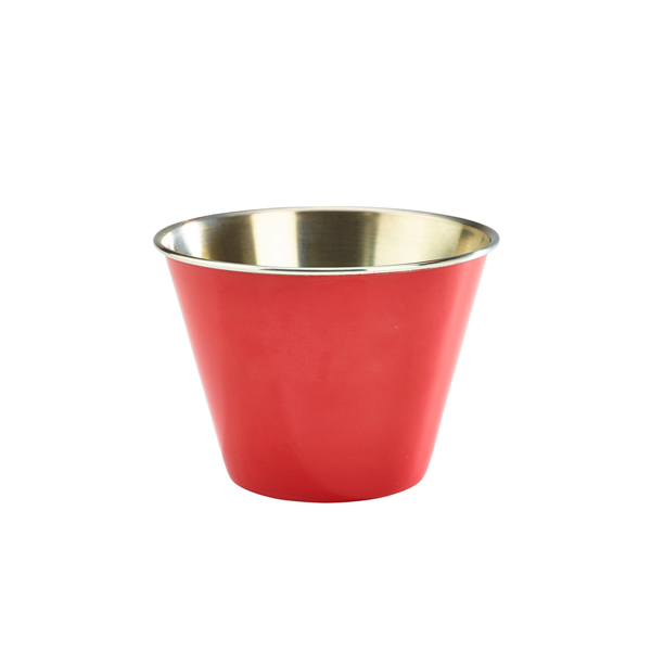 GenWare Red Stainless Steel Ramekin 34cl/ 12oz (Pack of 24)