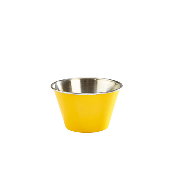 GenWare Yellow Stainless Steel Ramekin 17cl/ 6oz (Pack of 24)