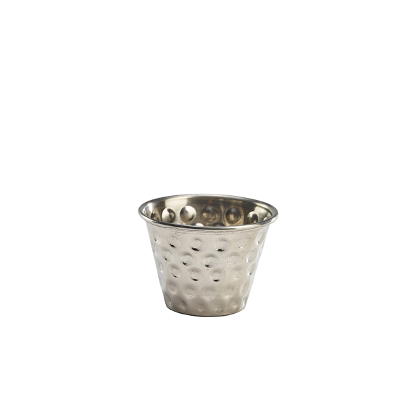 [BC-NRAMSTH2] GenWare Stainless Steel Hammered Ramekin 71ml/ 2.5oz (Pack of 24)