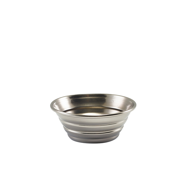 GenWare Stainless Steel Ribbed Ramekin 43ml/ 1.5oz (Pack of 24)