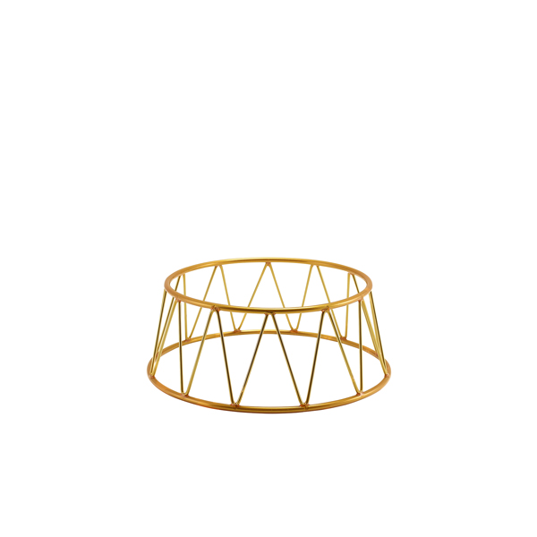 [BC-NRSR-CGD10] GenWare Gold Crown Buffet Riser 10cm