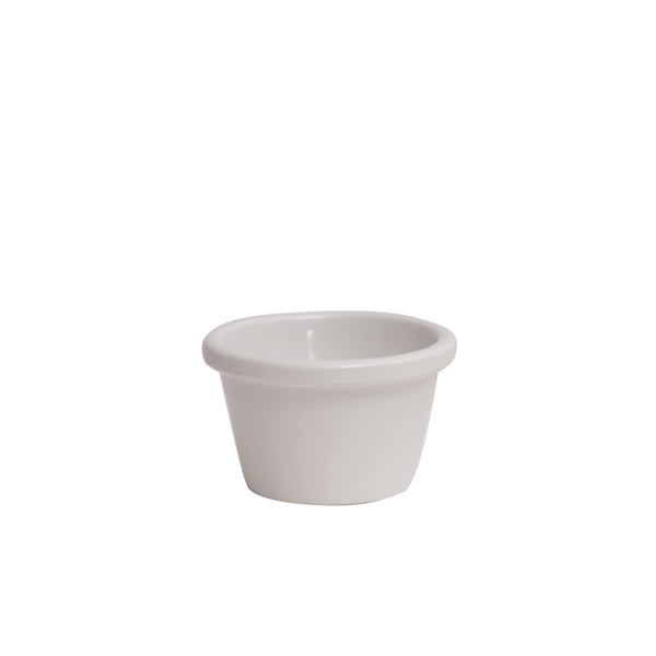 GenWare Melamine White Smooth Ramekin 43ml/ 1.5oz (Pack of 24)