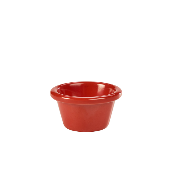 GenWare Melamine Red Smooth Ramekin 59ml/ 2oz (Pack of 24)