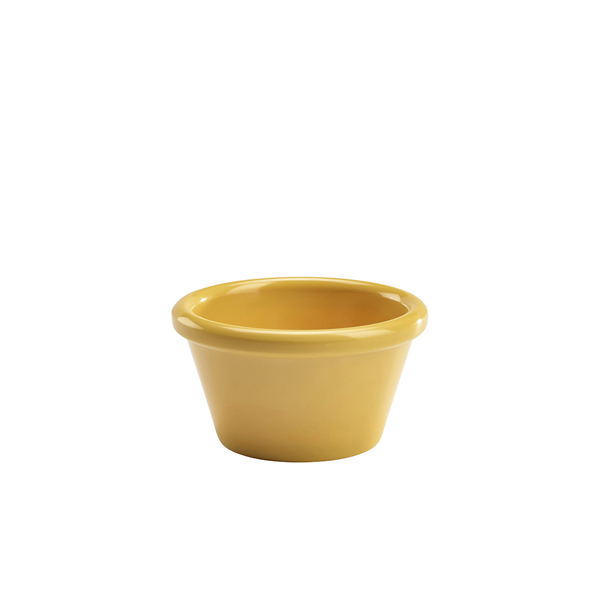 GenWare Melamine Yellow Smooth Ramekin 85ml/ 3oz (Pack of 24)