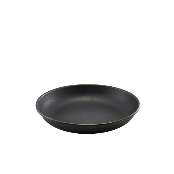 [BC-NSCP20BKV] GenWare Black Vintage Steel Coupe Plate 20cm (Pack of 12)