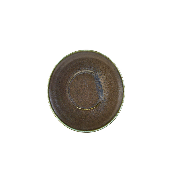 Terra Porcelain Black Saucer 14.5cm (Pack of 6)