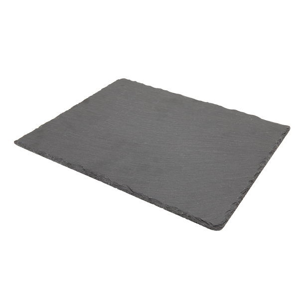 Genware Natural Slate Platter 32 X 26cm 1/2 GN (Pack of 6)